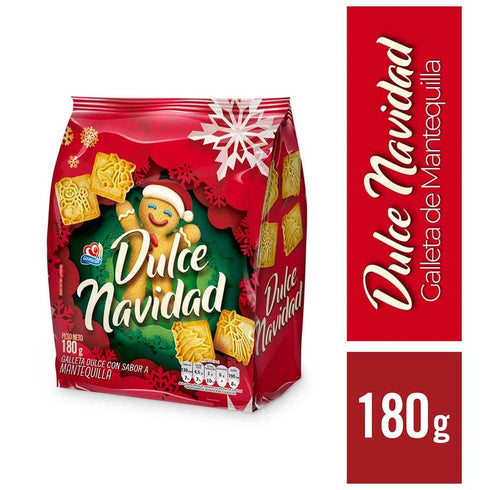 GALLETA NAVIDAD 180G MANTEQUILLA